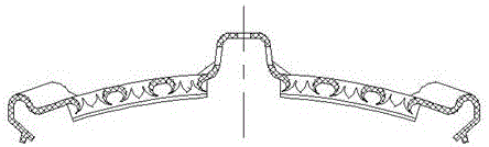 Rail wagon high-friction-coefficient brake shoe friction body and brake shoe