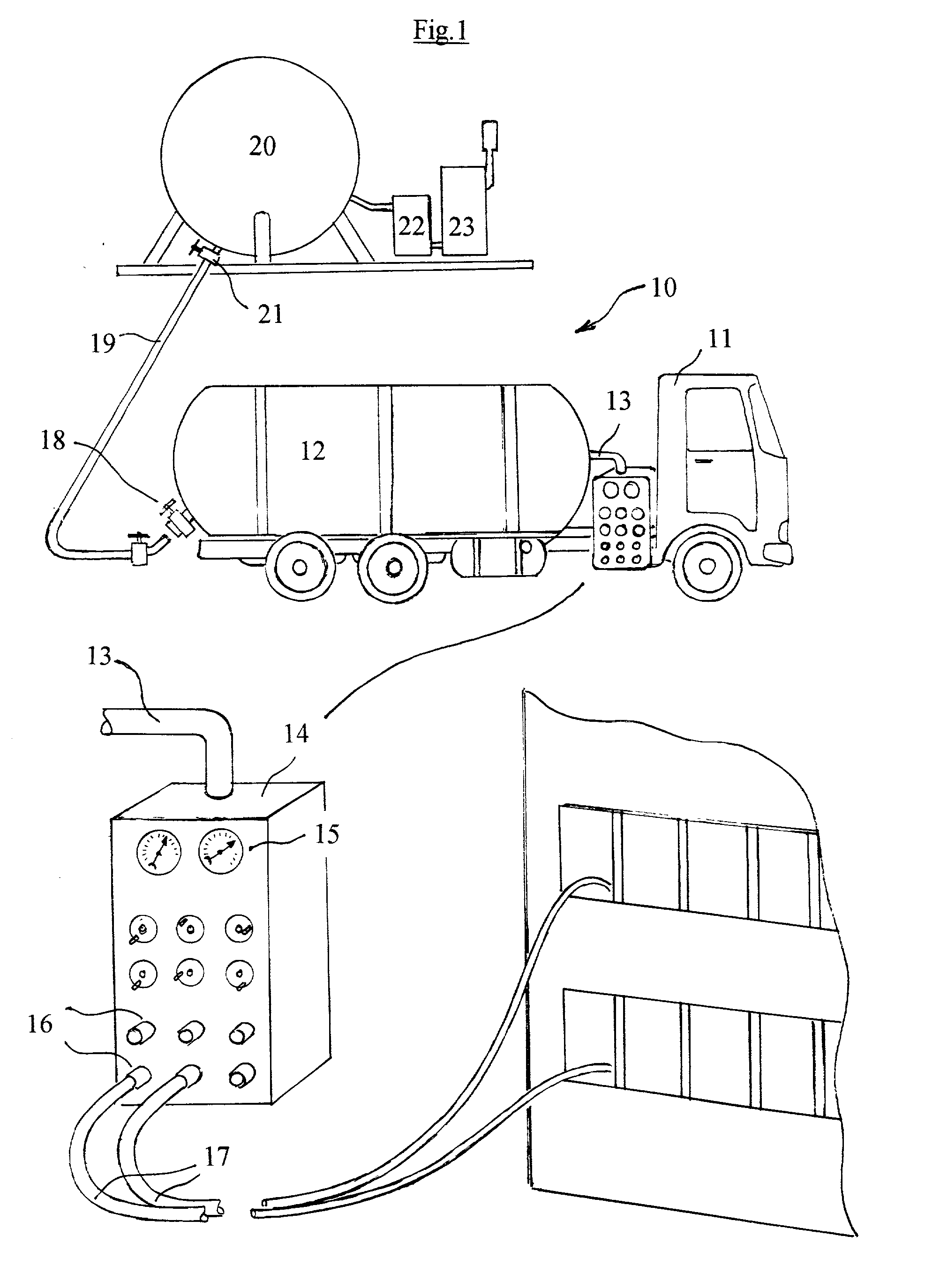 Mobile firefighting systems with breathable hypoxic fire extinguishing compositions for human occupied environments