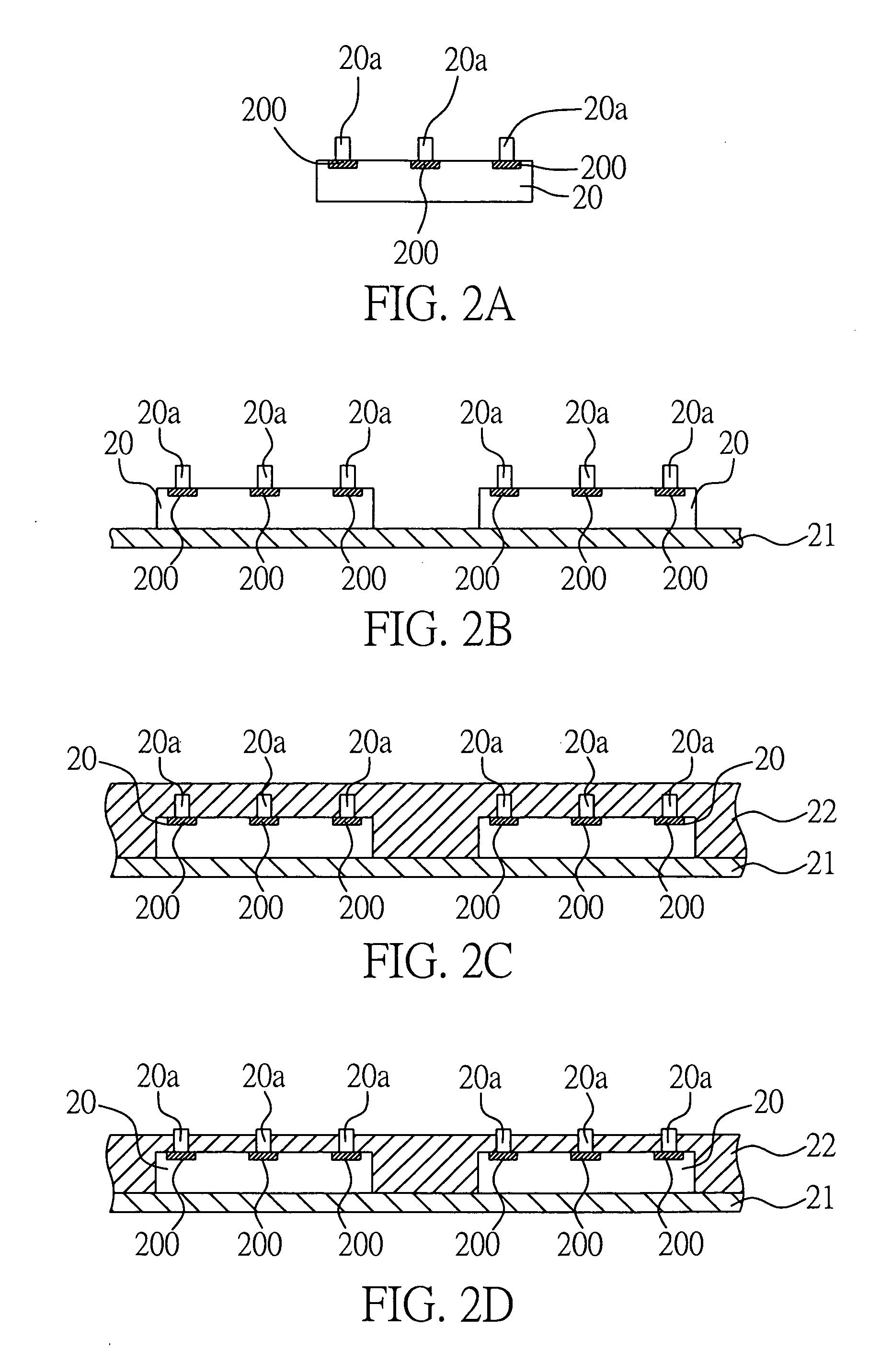 Semiconductor chip electrical connection structure