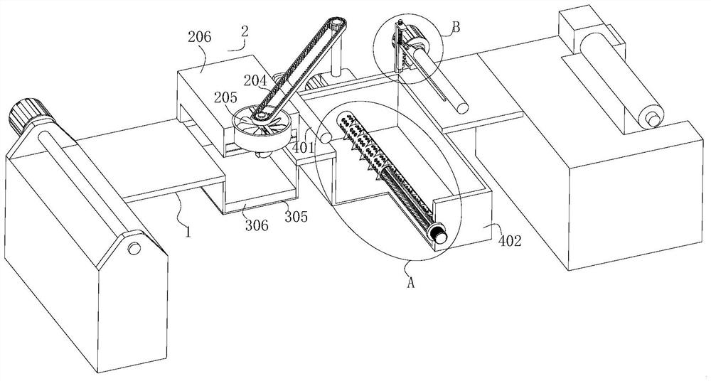 Spandex cotton spinning warping machine