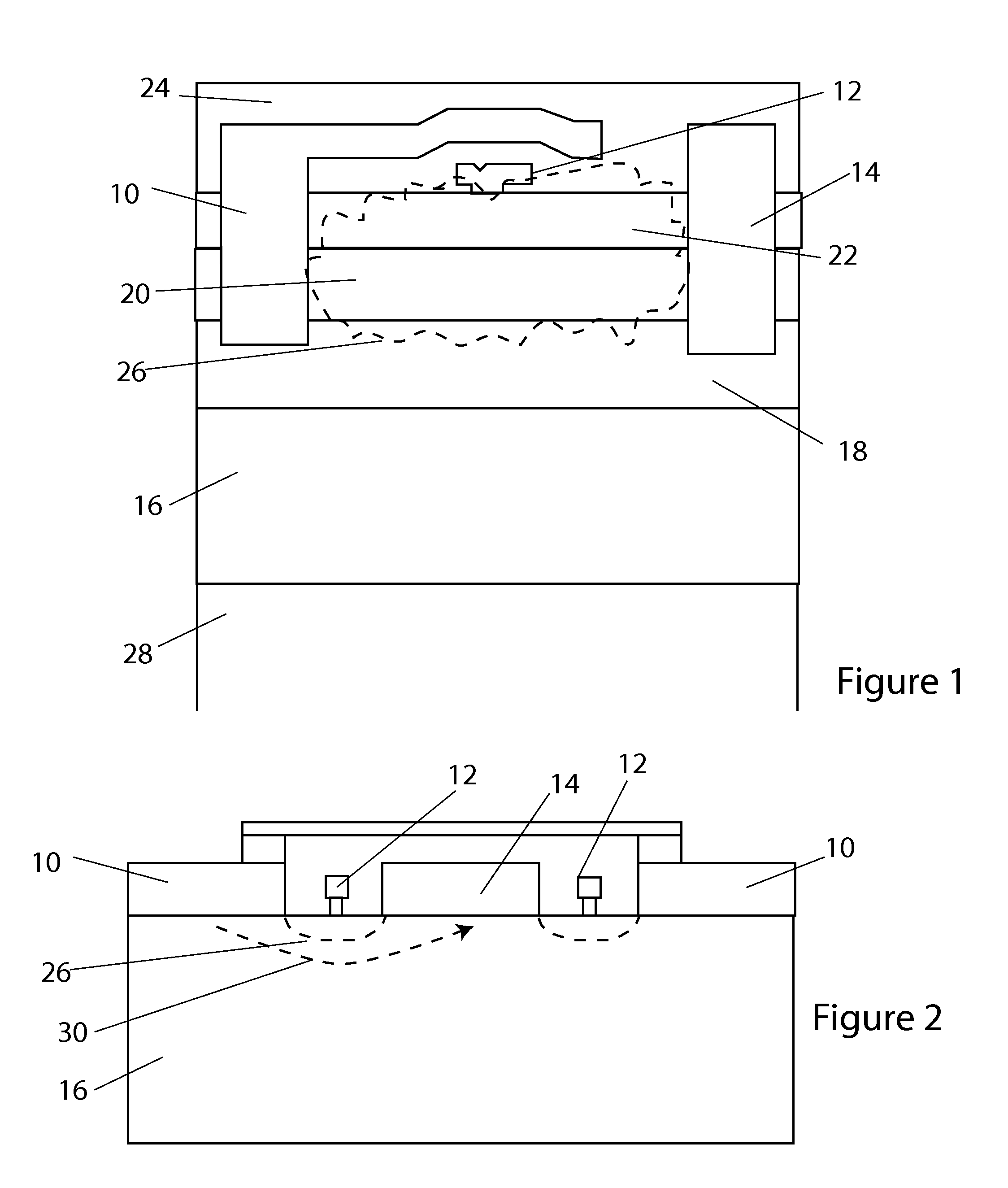 Semiconductor having integrally-formed enhanced thermal management