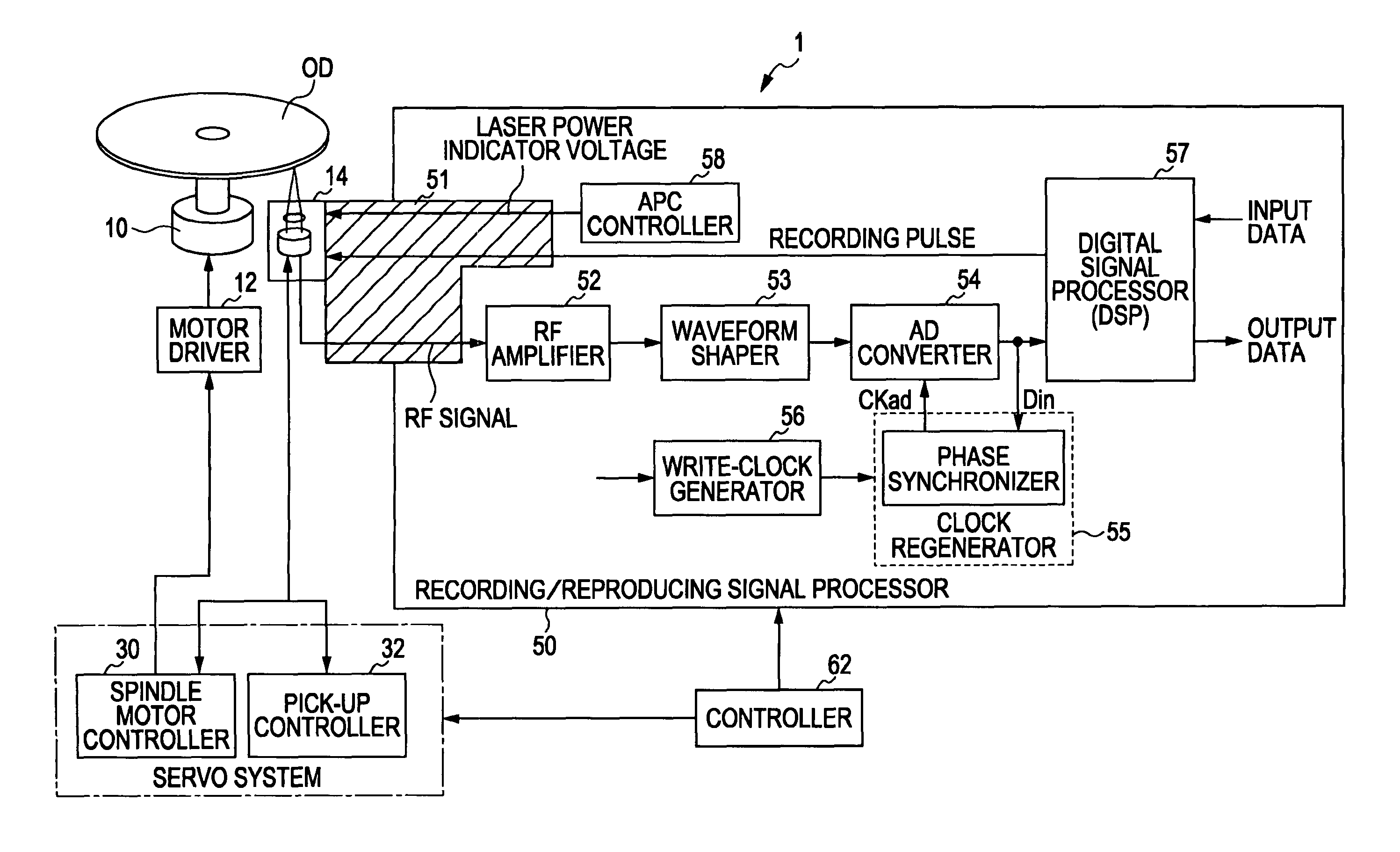 Laser driving device and optical apparatus