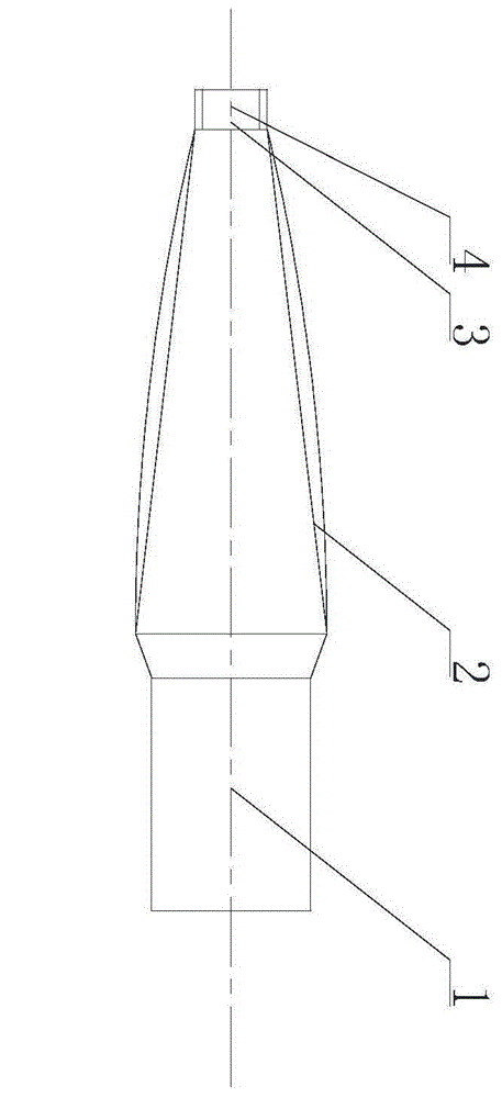 Tongs of brake cylinder cover grabbing device of wagon brake cylinder disassembling and assembling trolley