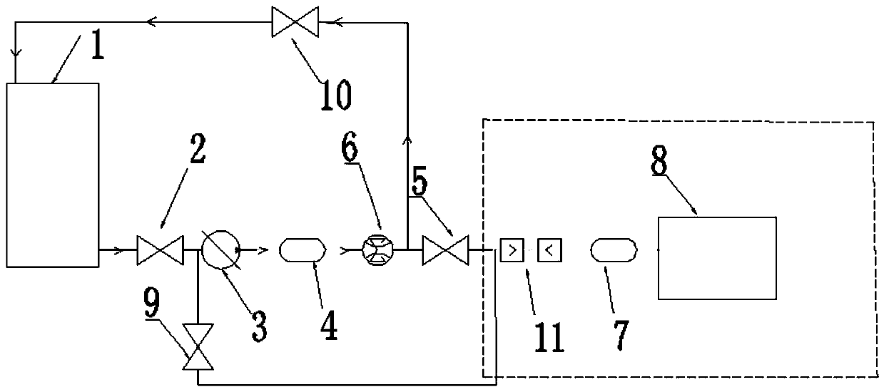 Device and method for removing ions in water of cooling water tank