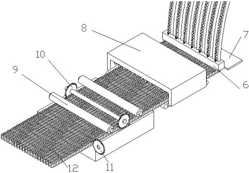 Manufacturing device and method for novel corrugated paperboard