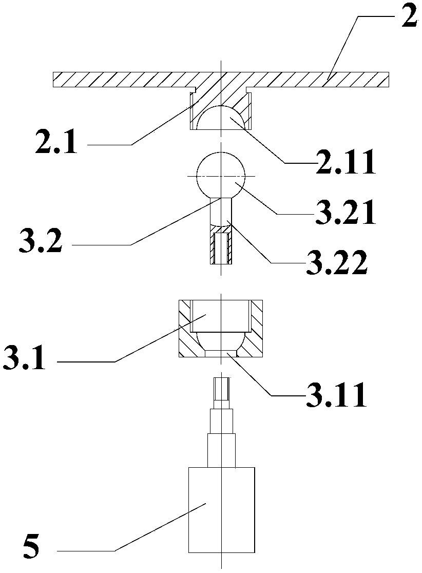 Regular hexagonal universal movable floor system in deposition simulation experiment device