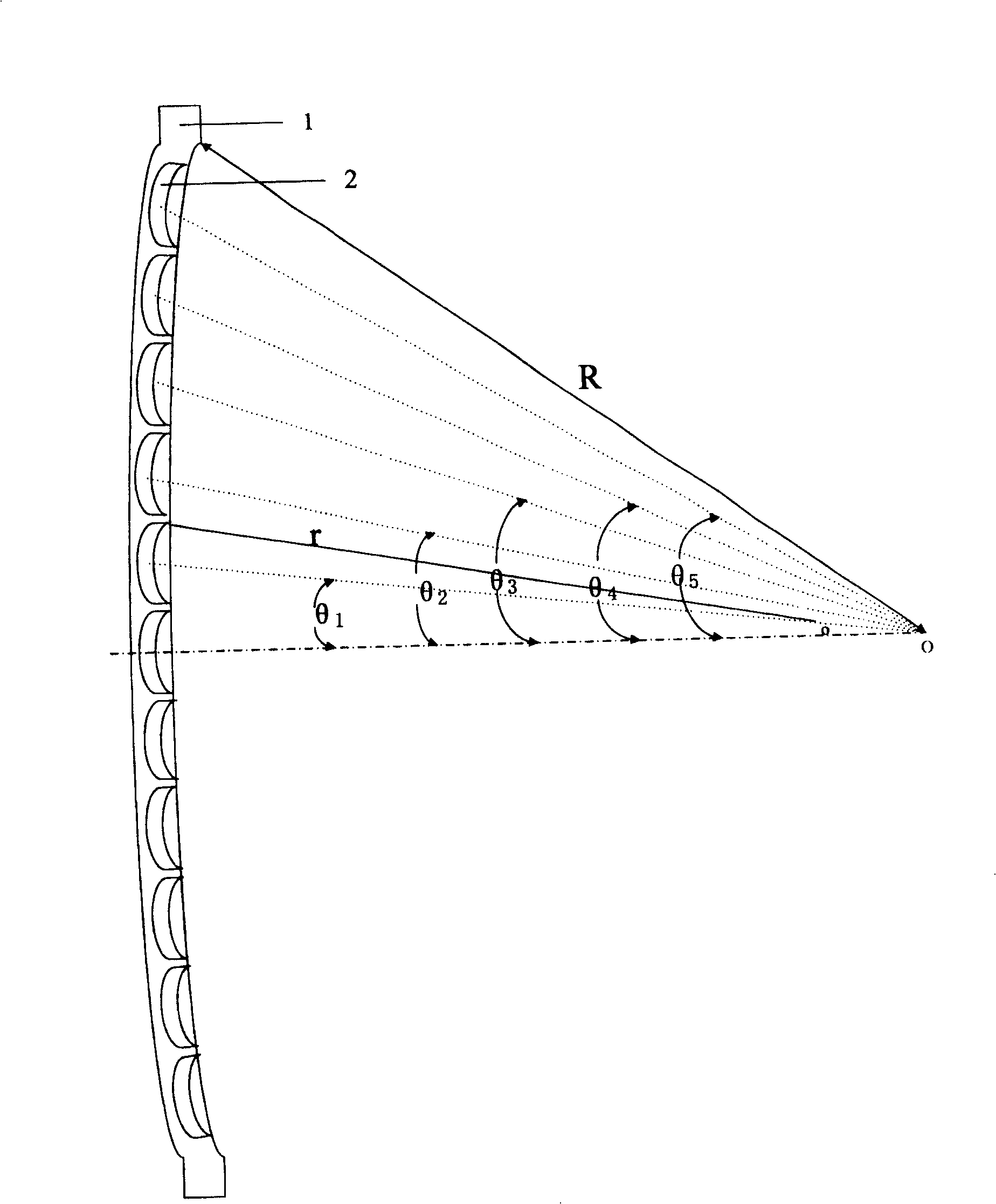 Self focusing array ultrasonic energy changer