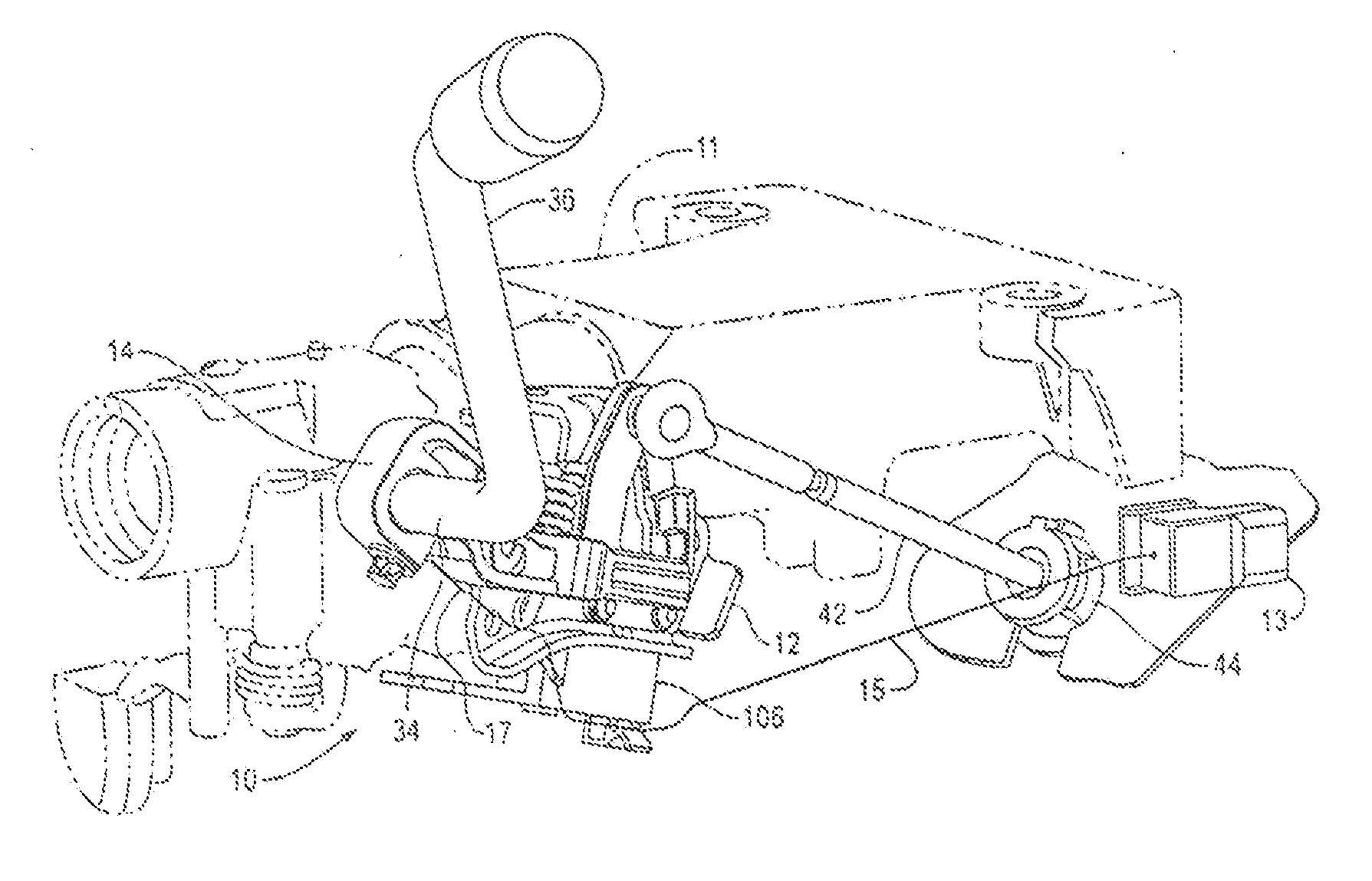 Vehicle shift module assembly