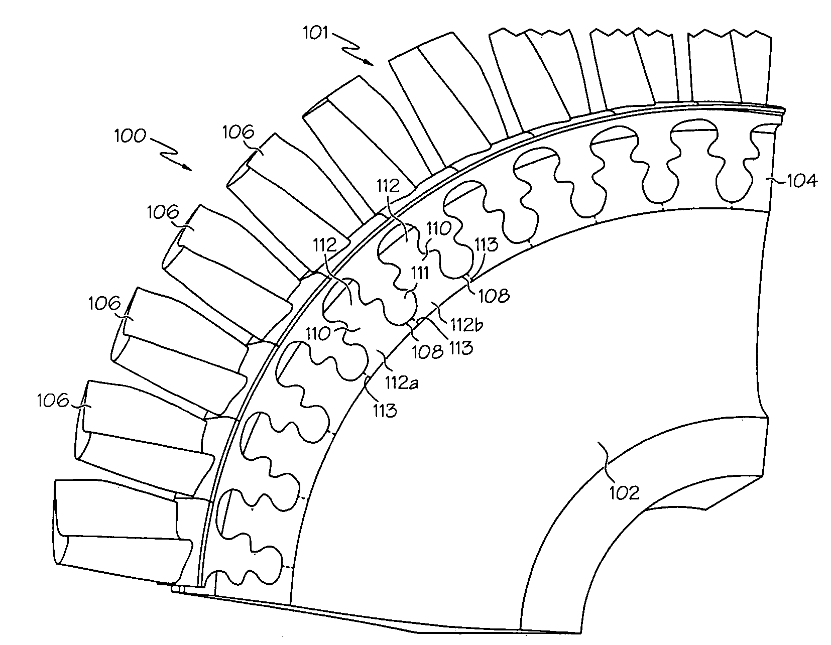 Turbine components and methods of manufacturing turbine components