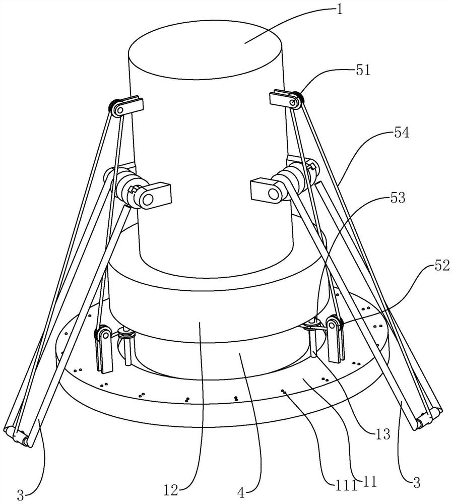 Down lamp structure and dismounting method thereof