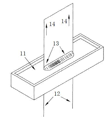 Improvement method of silk screen printing work procedure in silicon ribbon solar cell preparation process