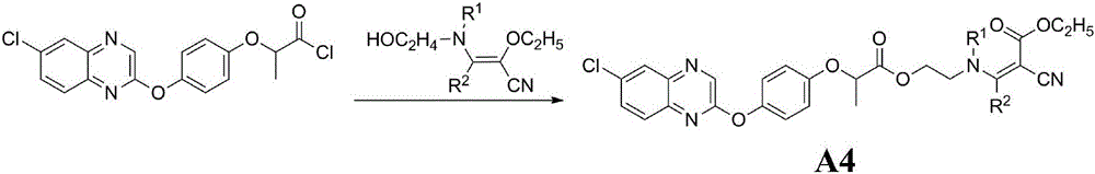 Aryloxyphenoxies propionate compound and its preparation method and application