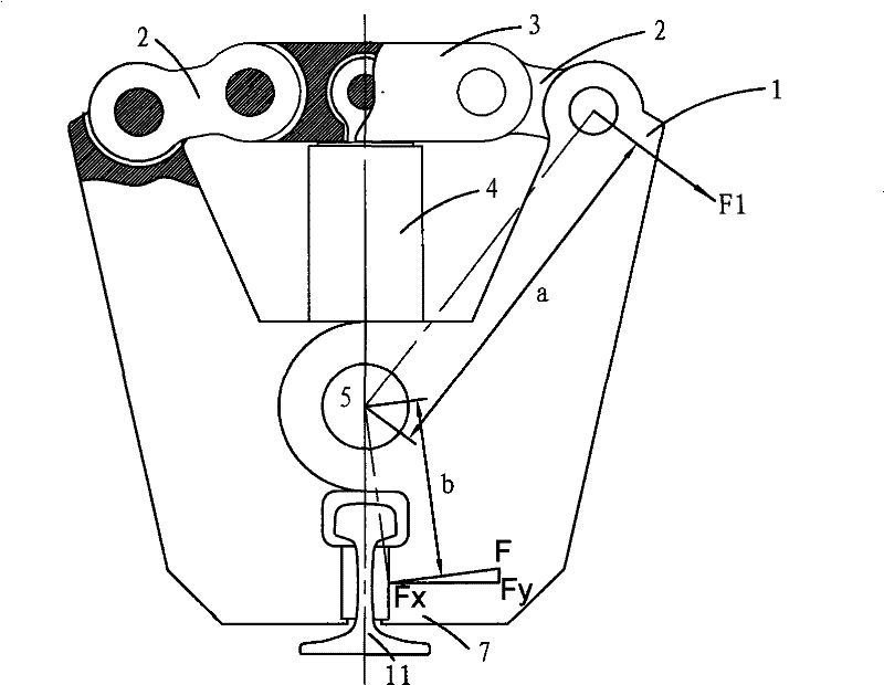 Clamping device for rail butt welding