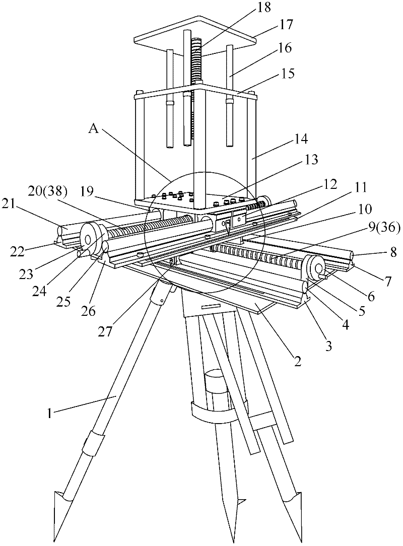 Three-dimensional deformation precision inspection device of measuring apparatus