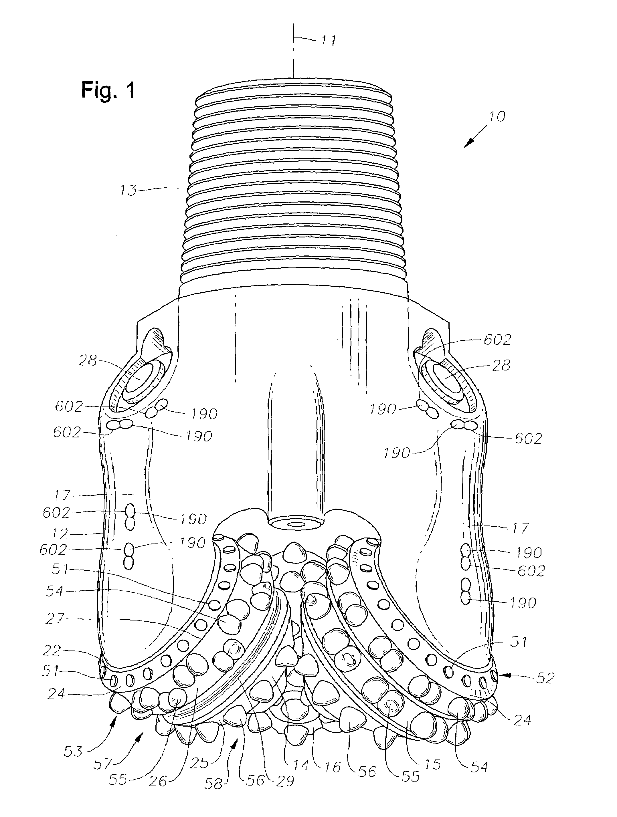 Drill bit and cutter having insert clusters and method of manufacture
