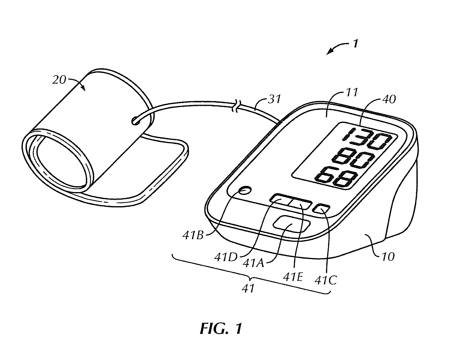 Electronic sphygmomanometer