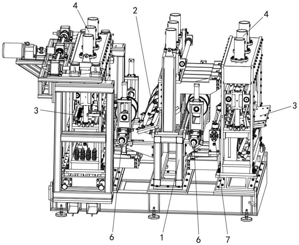 Forward and reverse combined bending device for granary plates