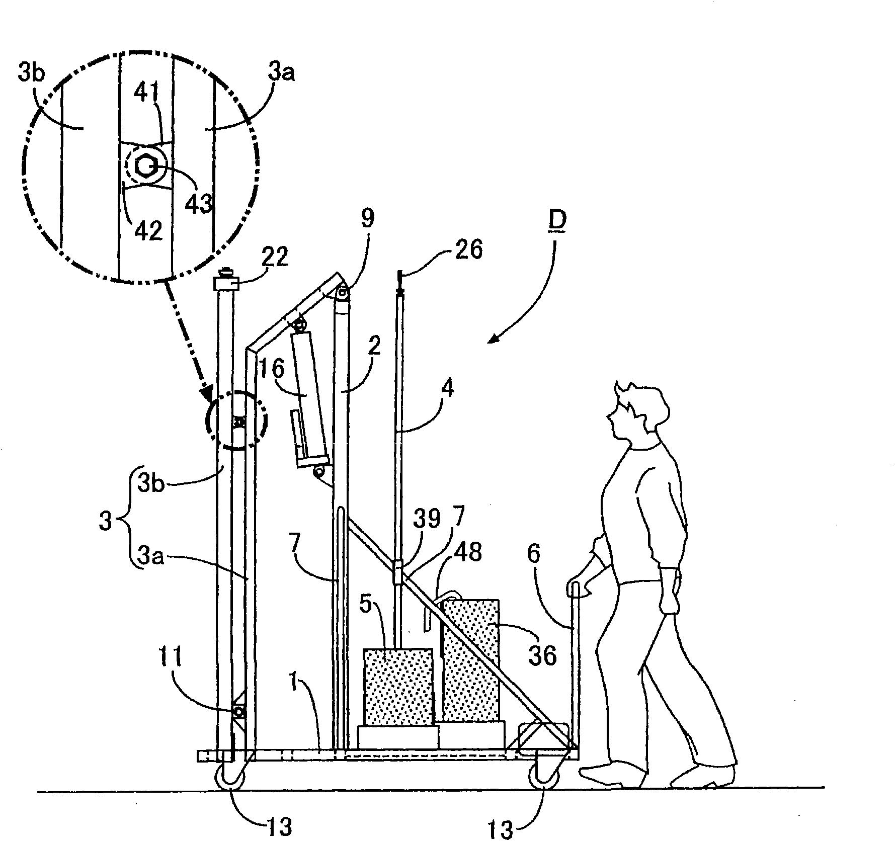 Obstacle device for vehicle driving experience