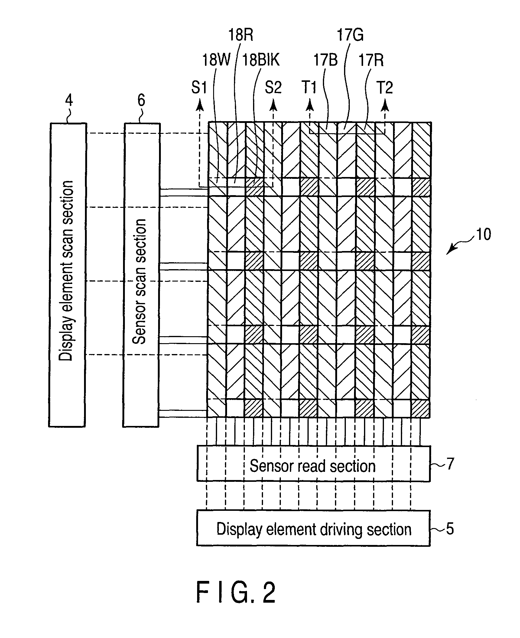 Liquid crystal display device, black matrix substrate and color filter substrate