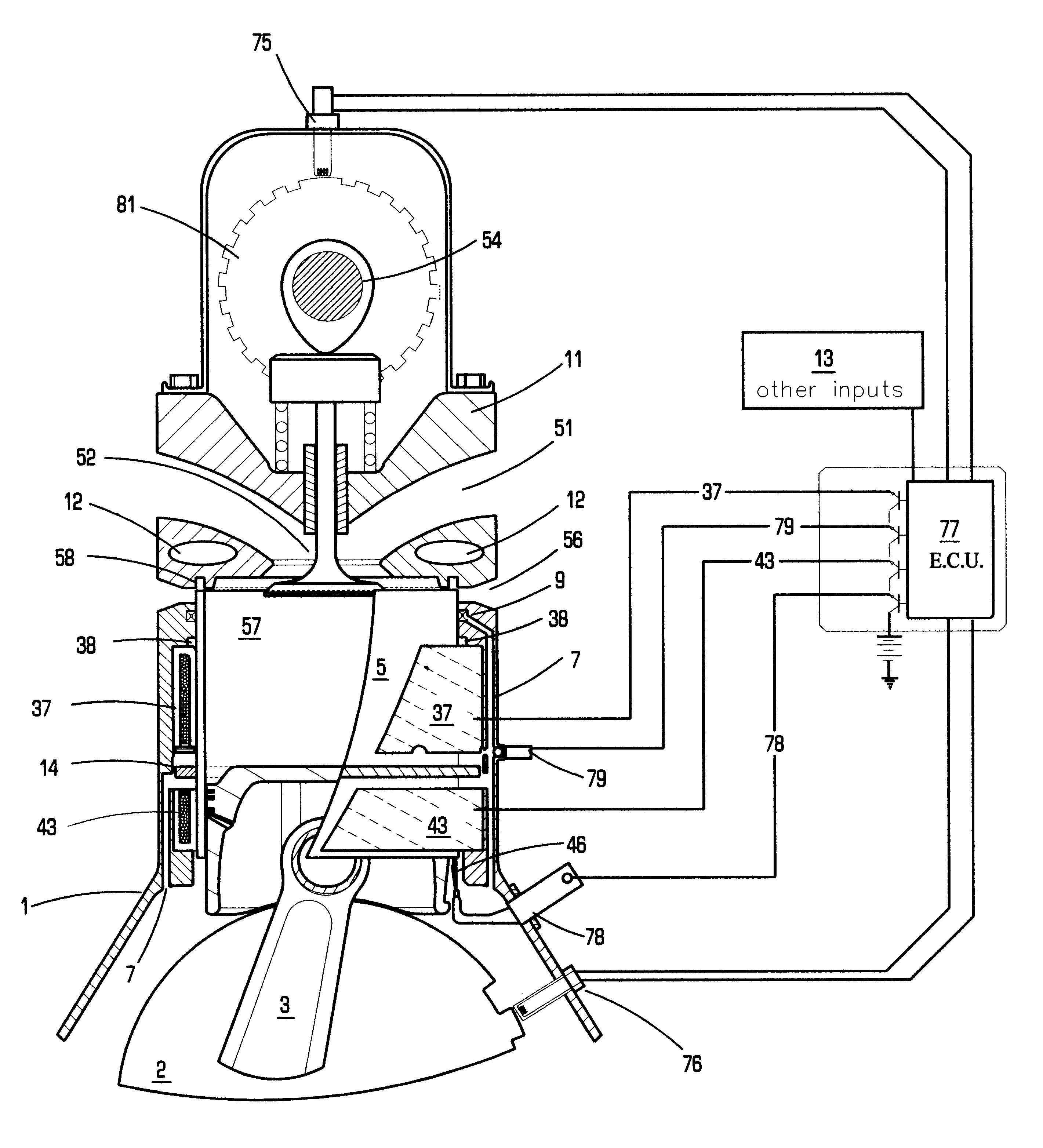 High power density, low emission internal combustion engine