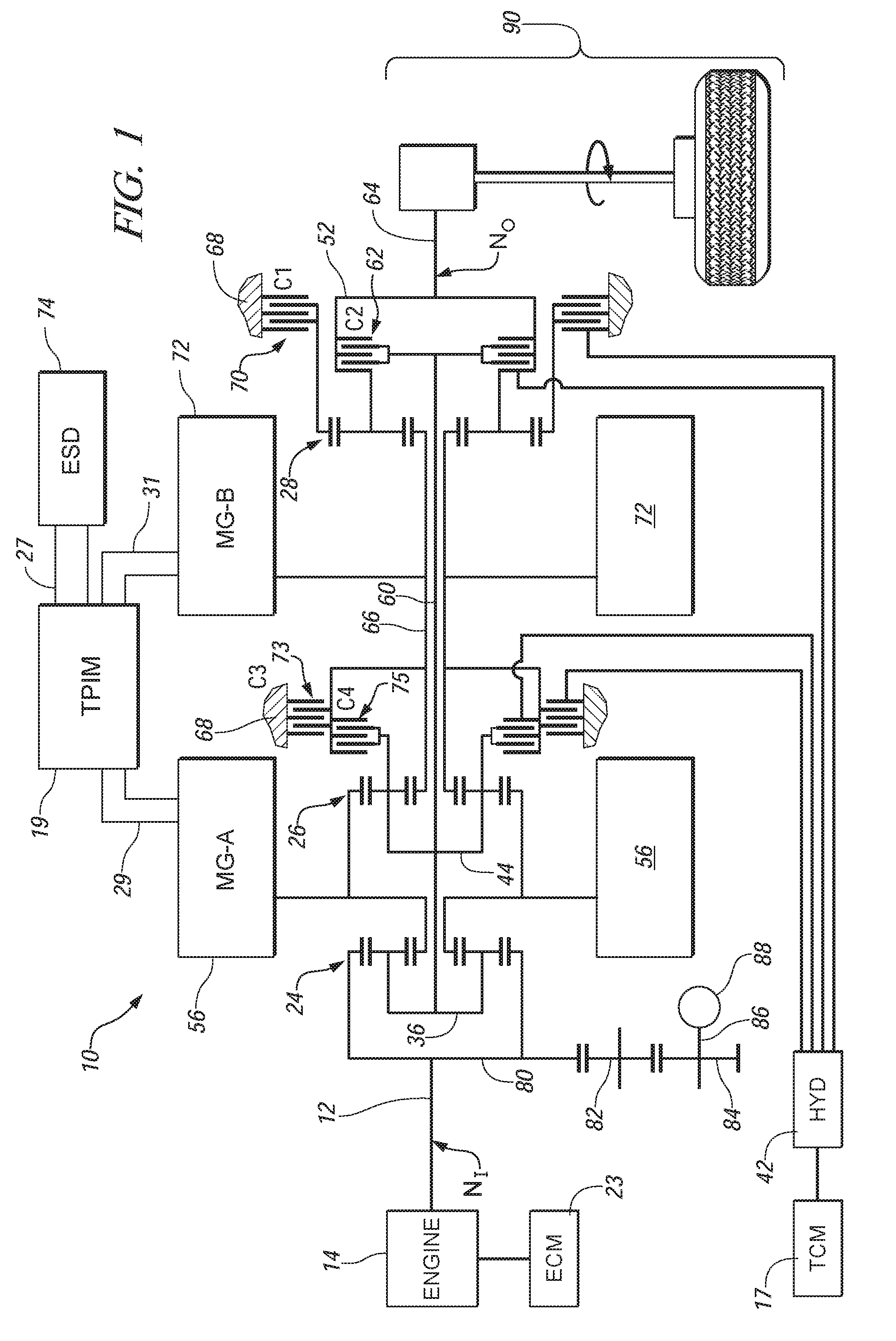Method and apparatus to control operation of an electro-mechanical transmission