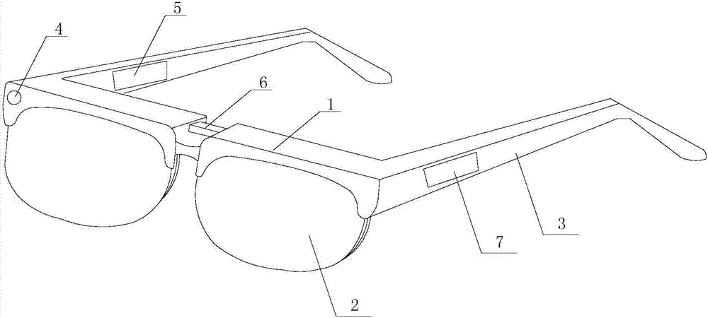 Automatic distant light/strong light preventing glasses