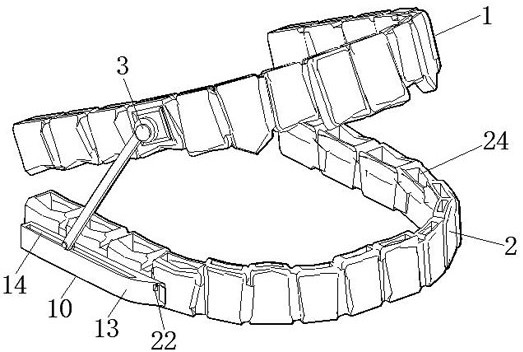 Temporomandibular joint dynamic nuclear magnetic resonance examination device