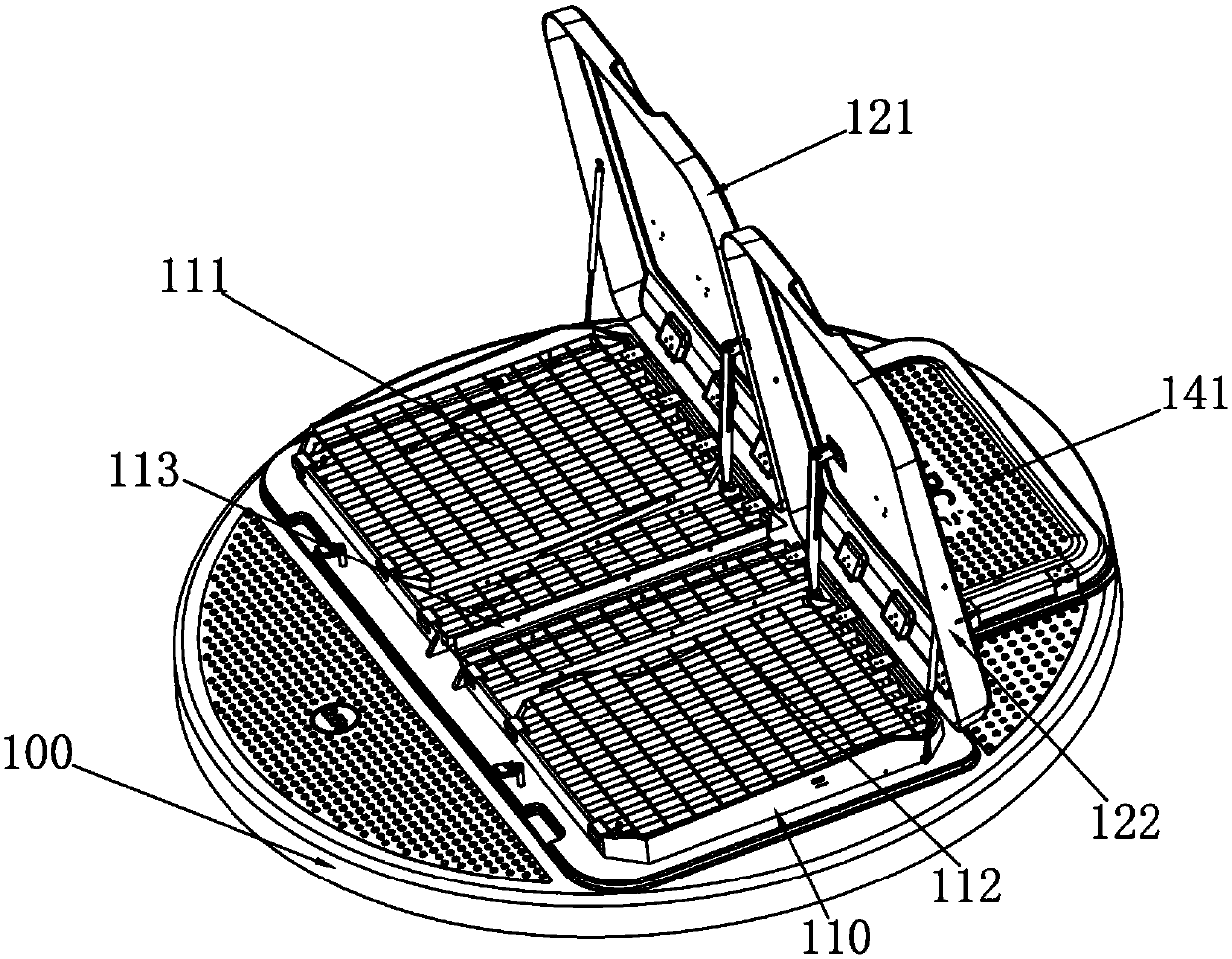 A multi-functional integrated prefabricated pump station top cover and method