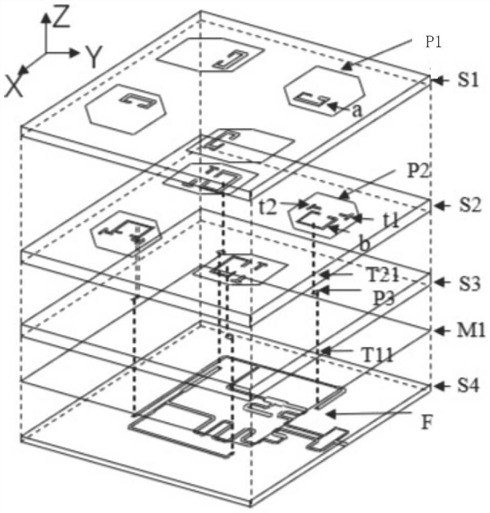 A Broadband Circularly Polarized Filter Array Antenna with Sequential Rotational Feed