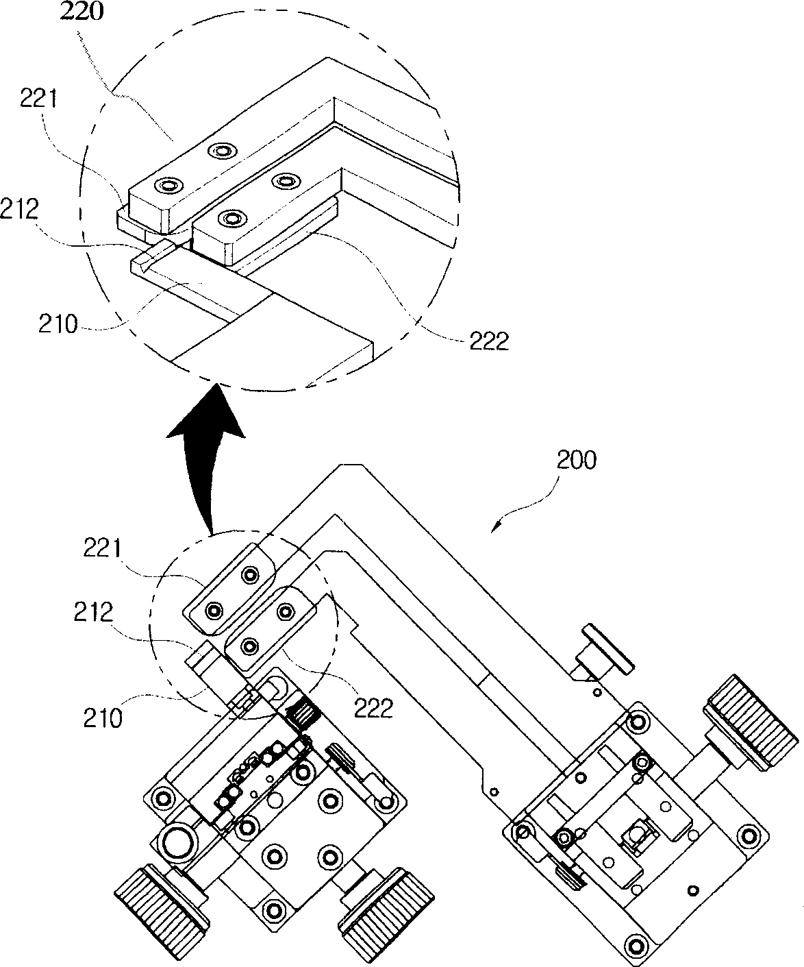 Electronic component detecting system