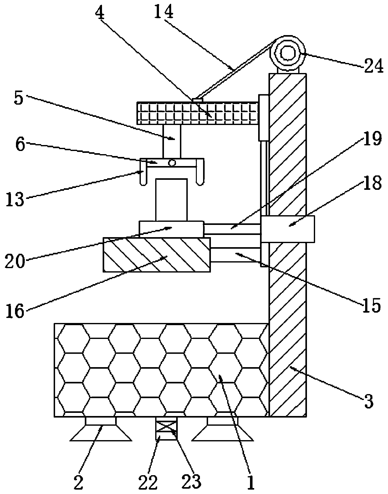 Air tightness detection device of air compressor crankcase