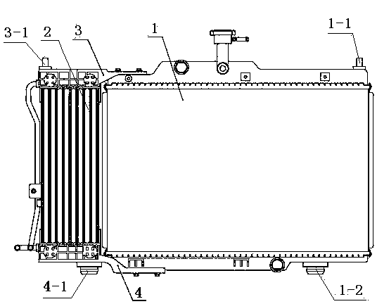 Infinitely variable speed oil cooling radiator