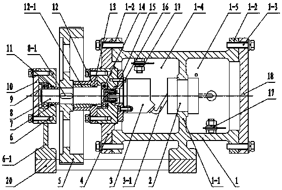 Flameproof speed sensor used for belt-broken protective device of belt conveyor