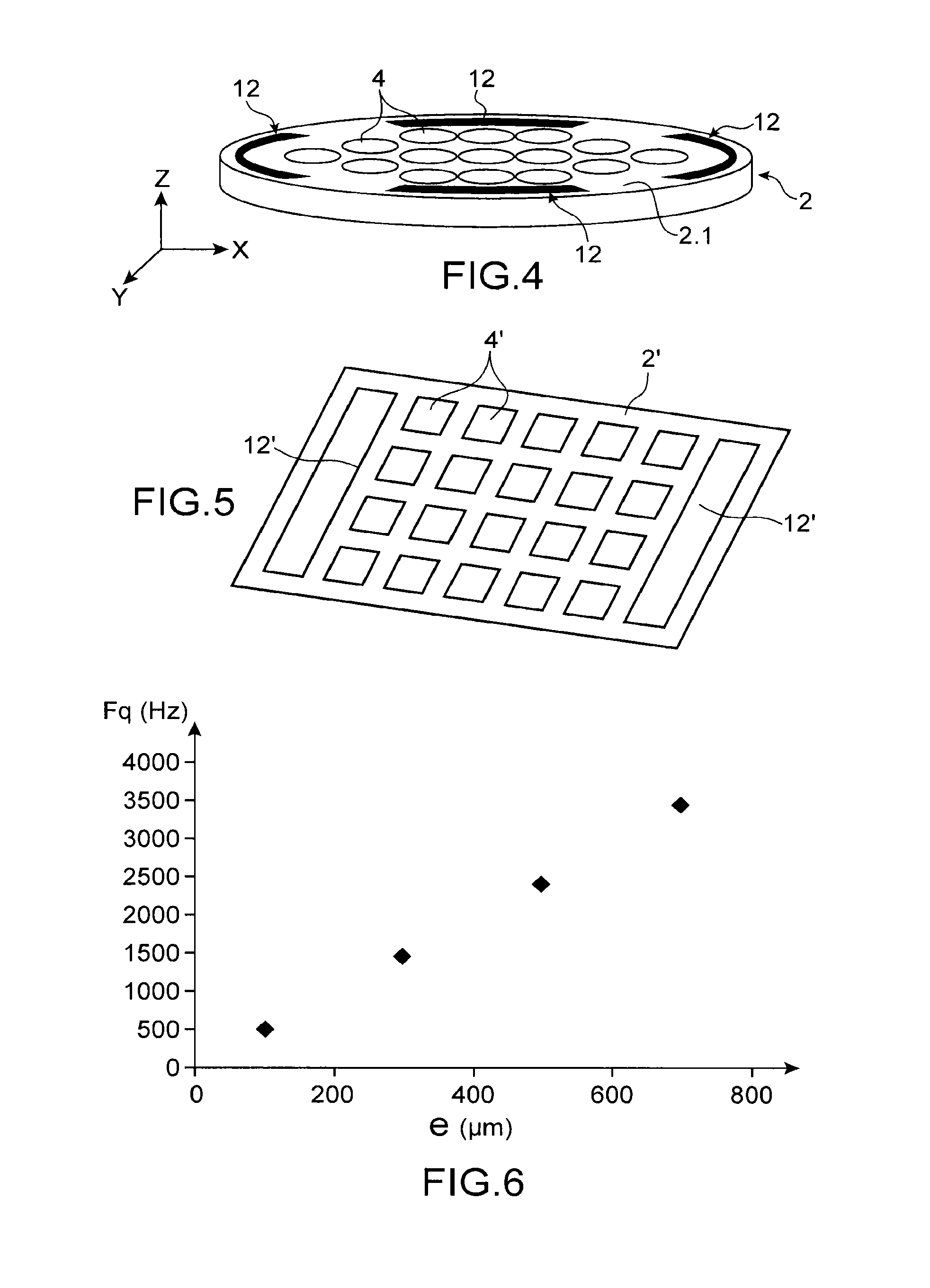 Device with actuated membranes and a digital loudspeaker including the device thereof