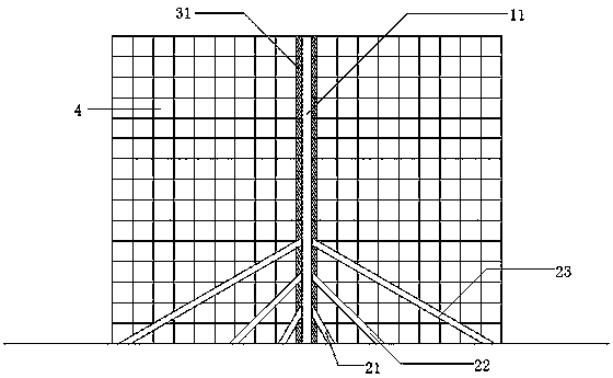 Framework-box rigid shear wall