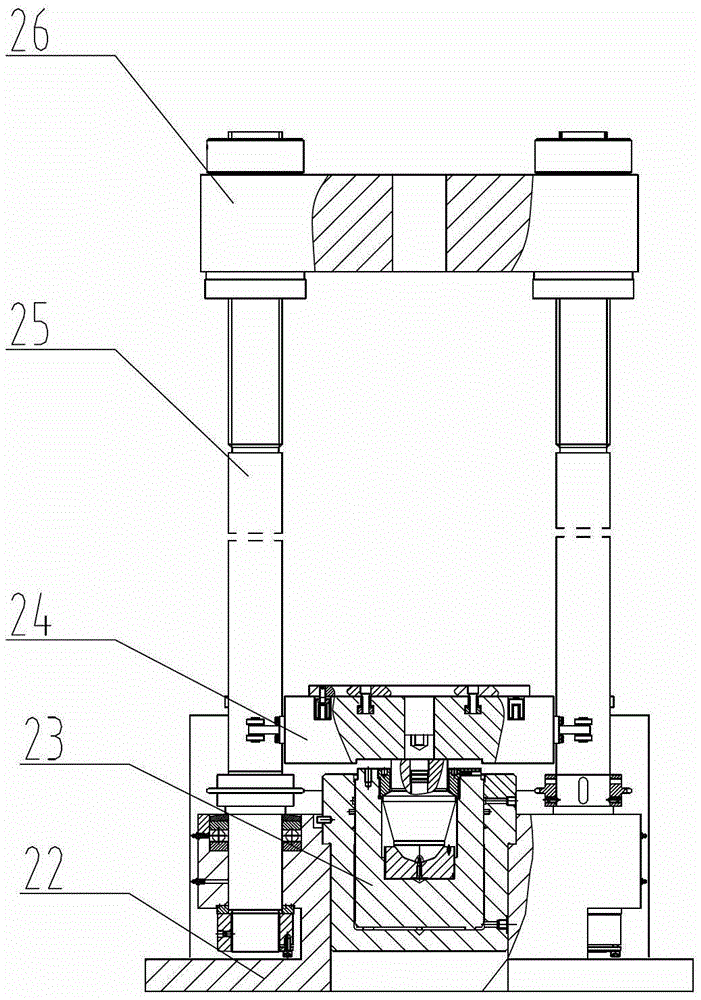 The overhaul line and overhaul method of the coupler buffer of the EMU