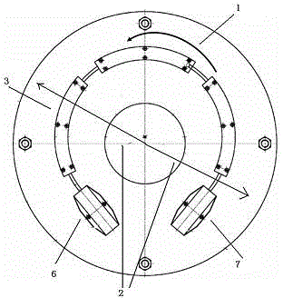 A transmission line insulator contamination sensing device