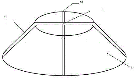 A transmission line insulator contamination sensing device