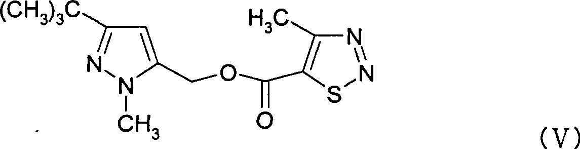 Pyrazole methanol esters compounds, preparation method and application thereof