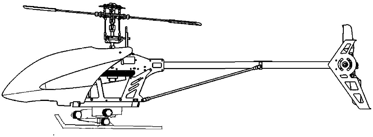 Leg and sledge combined landing gear of vertical-takeoff-and-landing aircraft