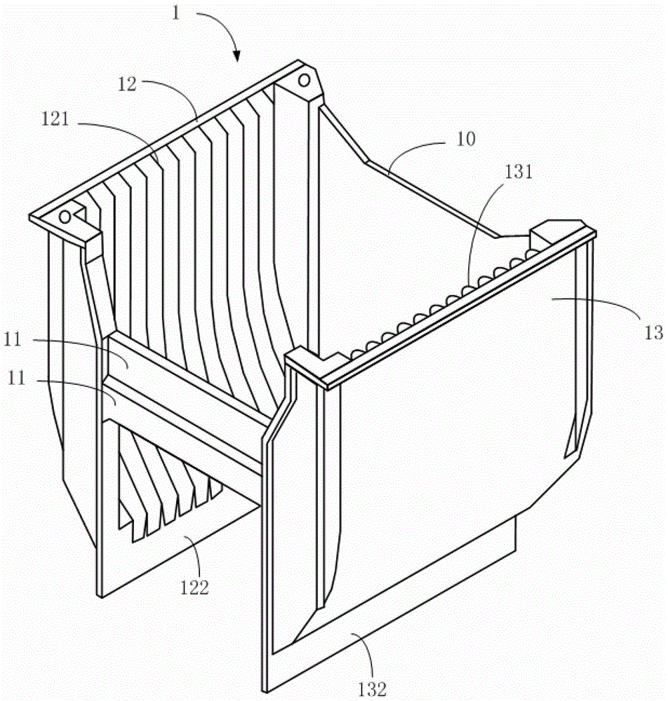 Wafer boat that prevents sagging at the center of the wafer