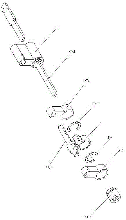 Length-adjustable intelligent lock cylinder