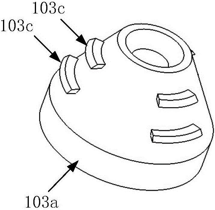 Rotation driving docking mechanism with fault tolerance characteristic