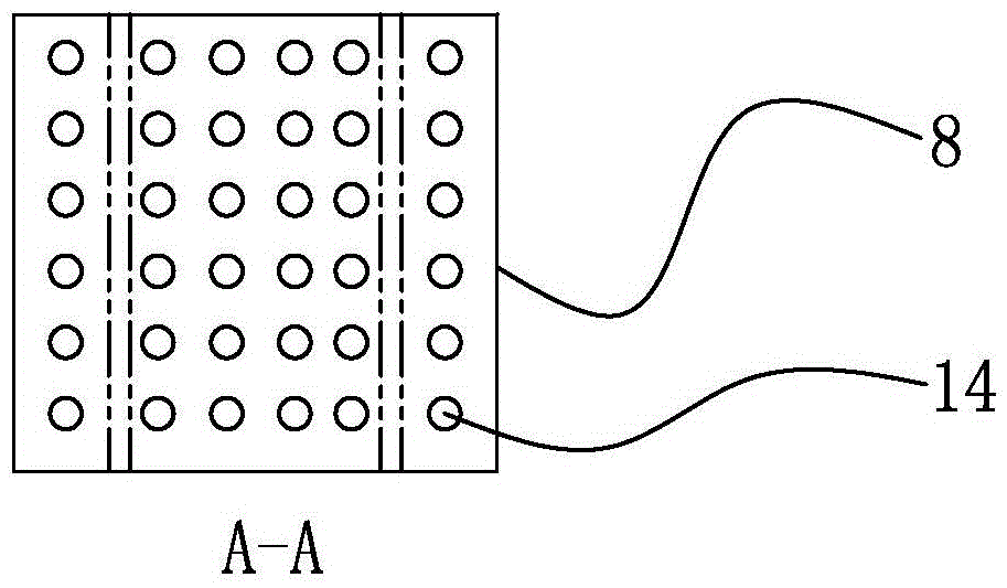 Sealing tightness testing device for high-performance battery