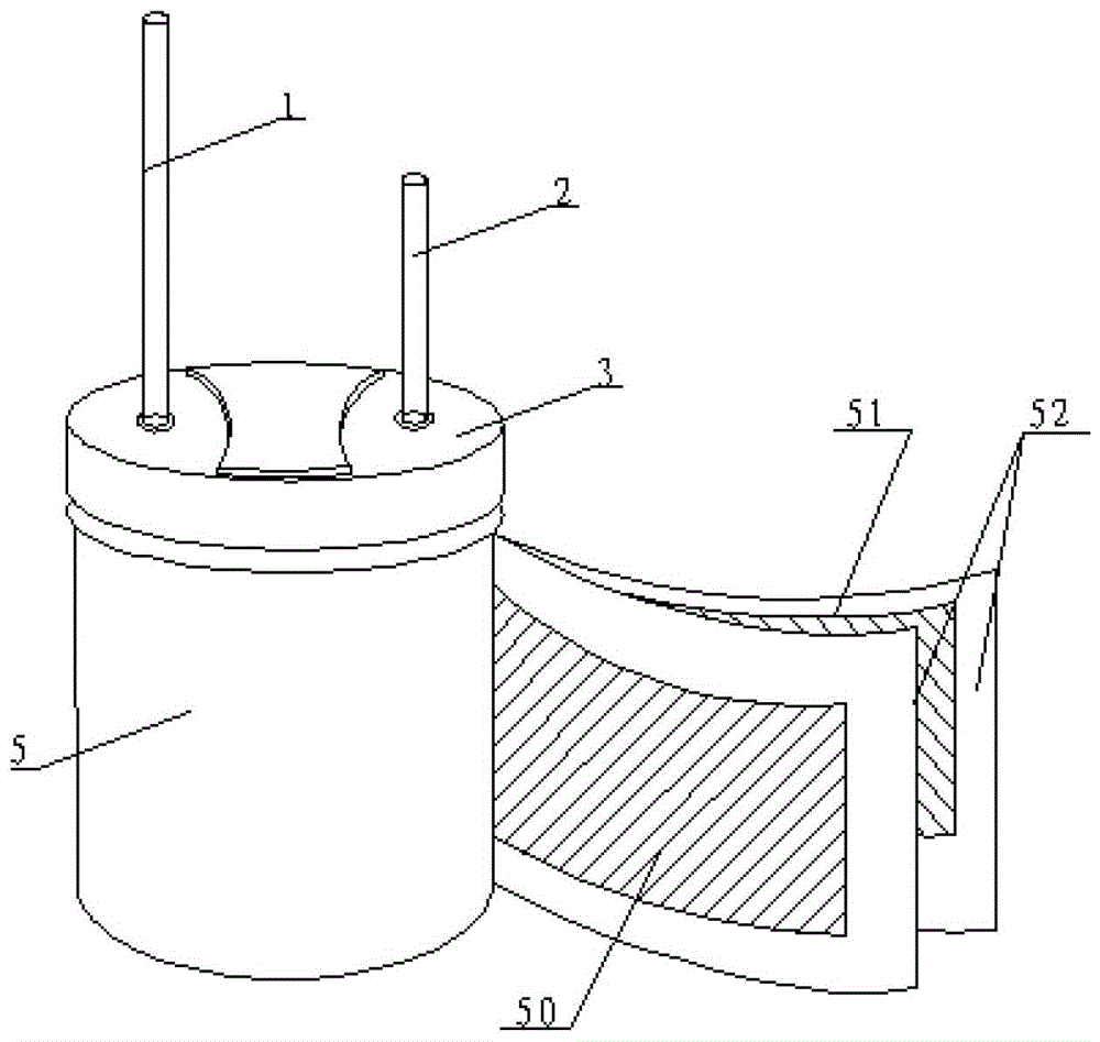 A method of manufacturing a polymer solid aluminum electrolytic capacitor suitable for AC circuits