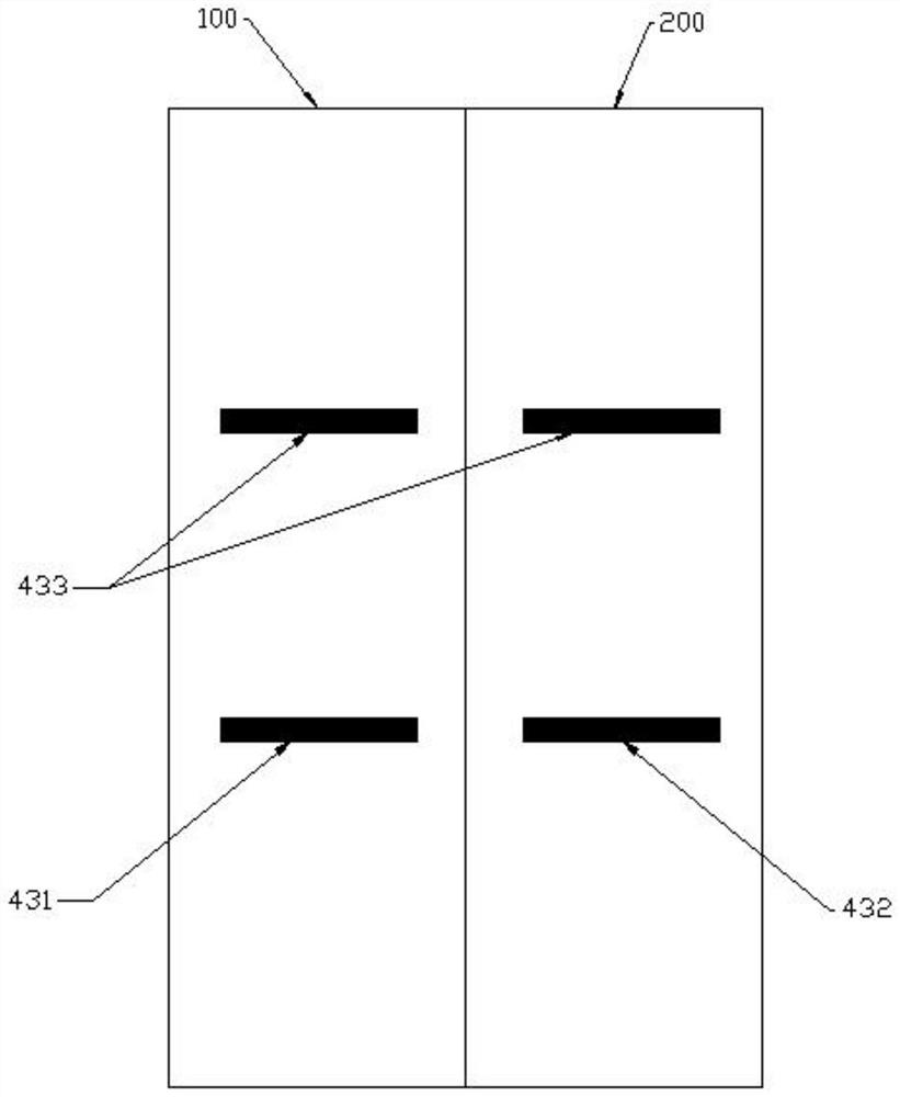 Typhoid antigen-antibody bigeminy card detection kit