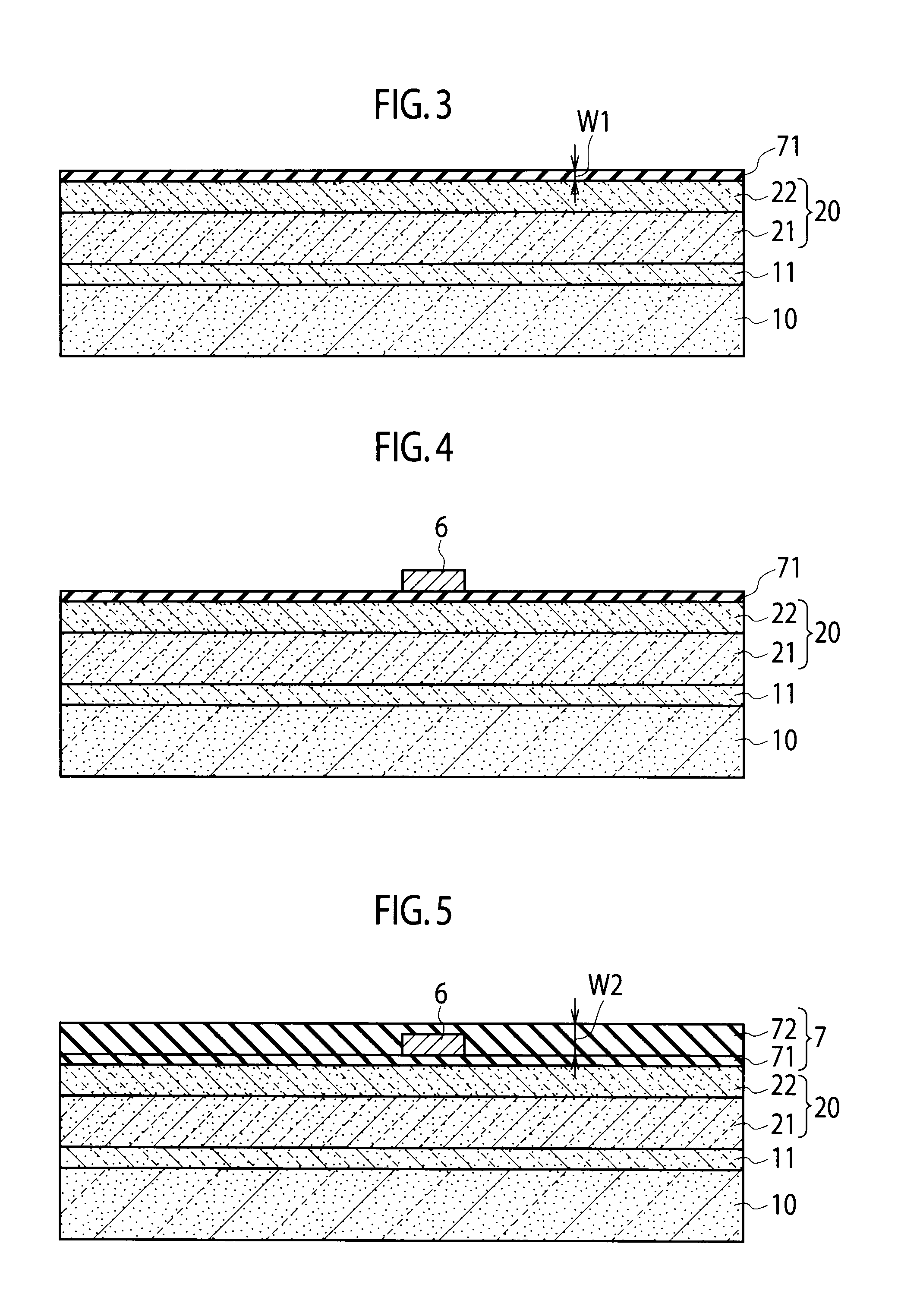 Compound semiconductor device having insulation film with different film thicknesses beneath electrodes