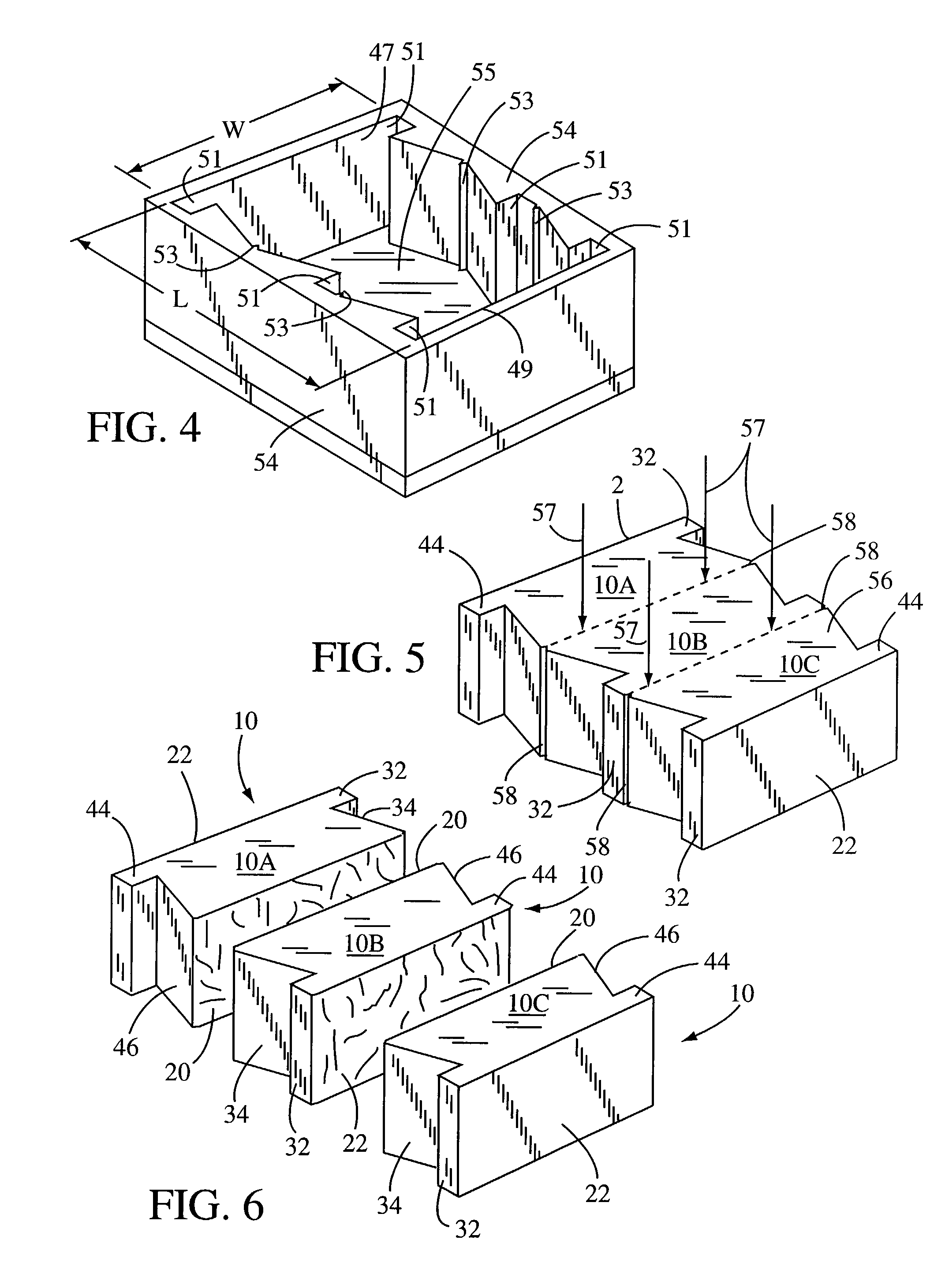 Solid core concrete block and method of making a concrete block retaining wall