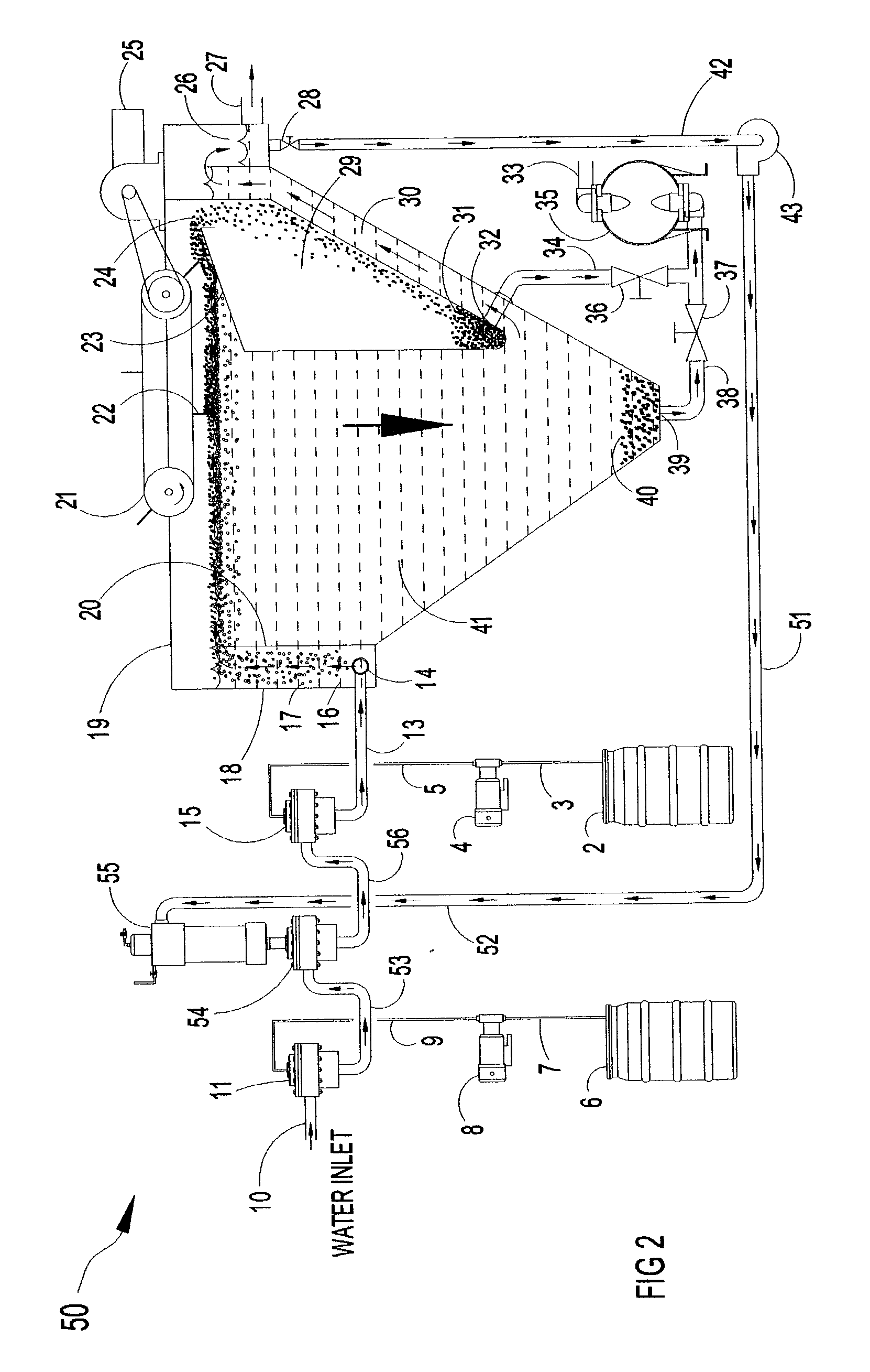 Methods and apparatus for separation of solids from liquids by dissolved gas floatation