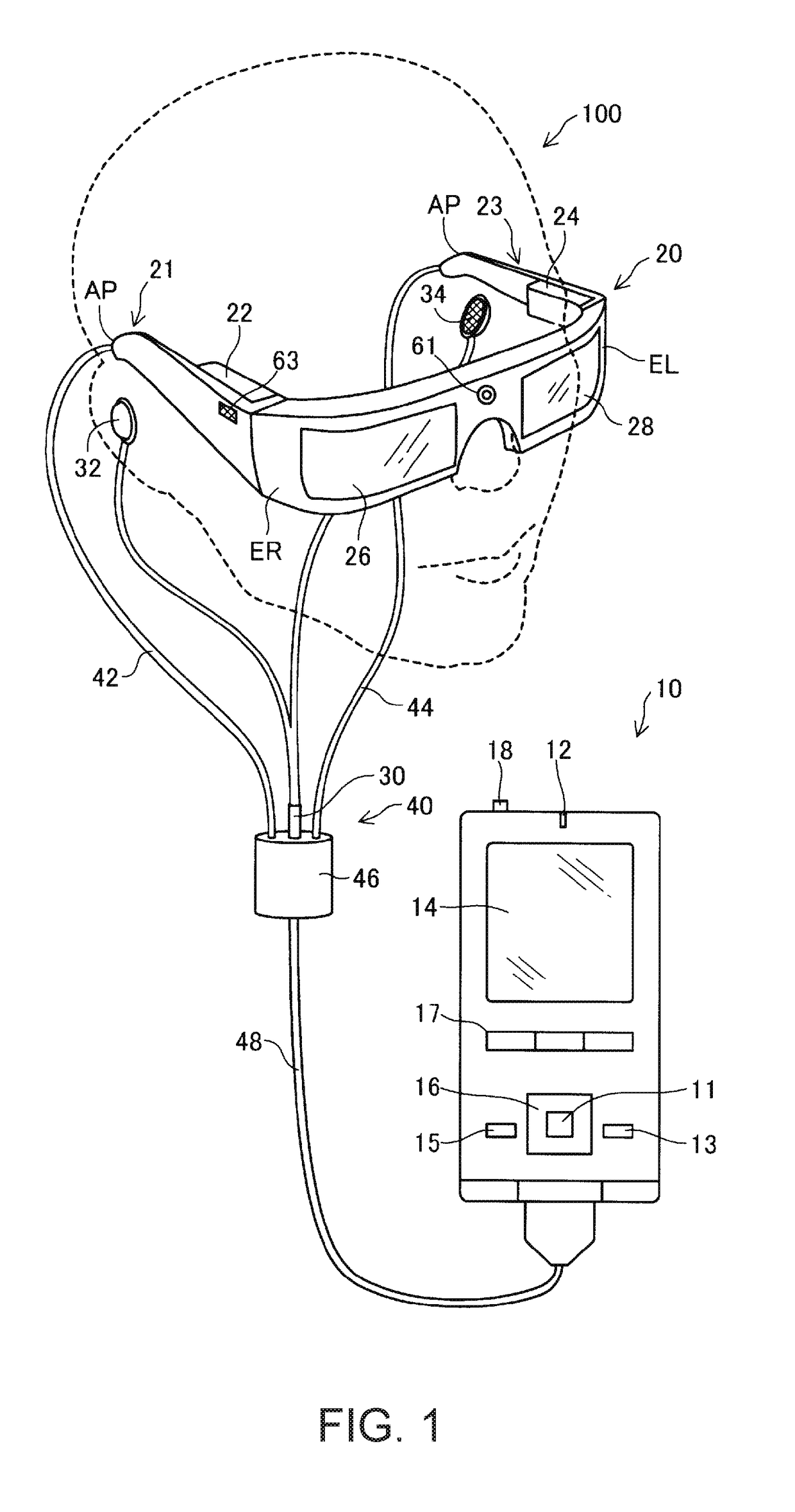 Training device, corresponding area specifying method, and program